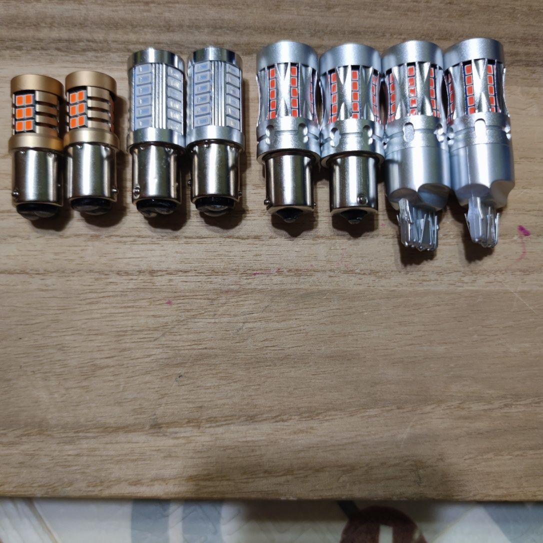 Лампи led автомобільні 1156 BA15S, 7443 W21, 1157 BAY15D