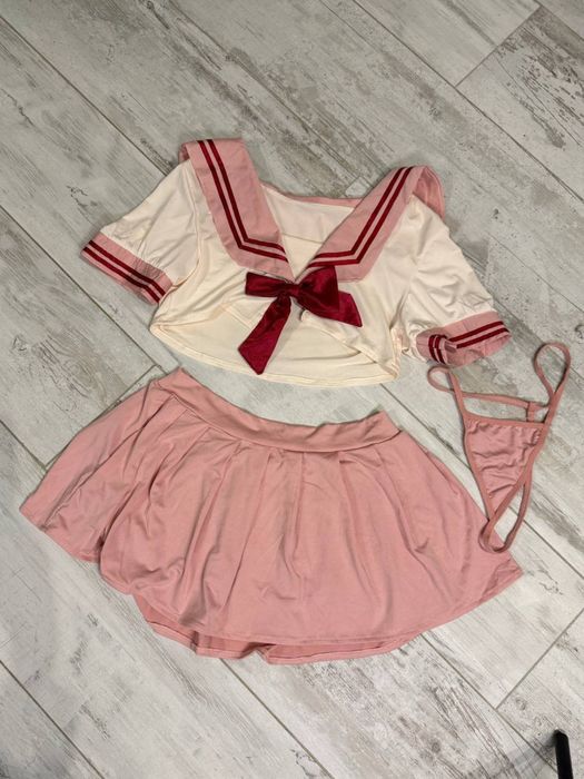 Сексуальный костюм школьницы, эротическое белье,