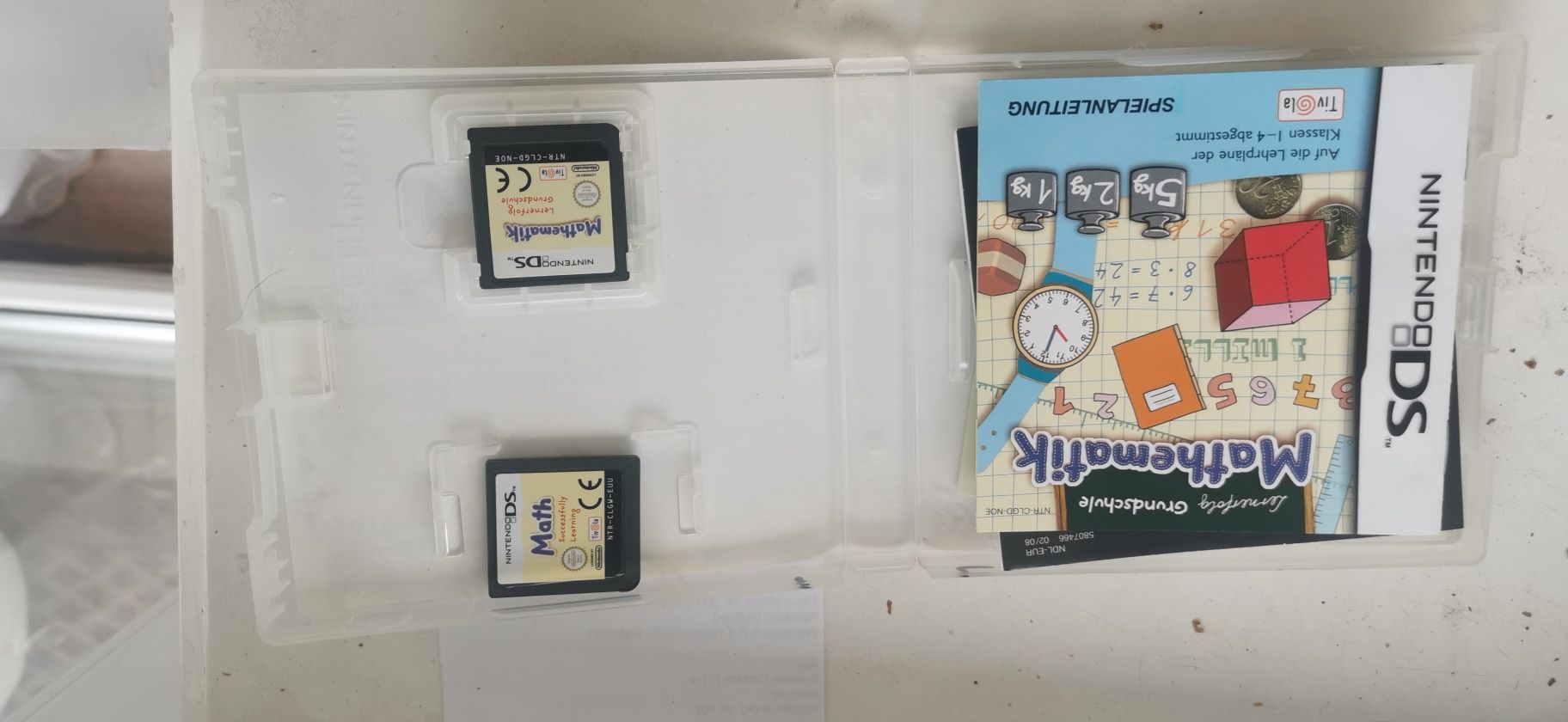 Dwie gry na Nintendo DS