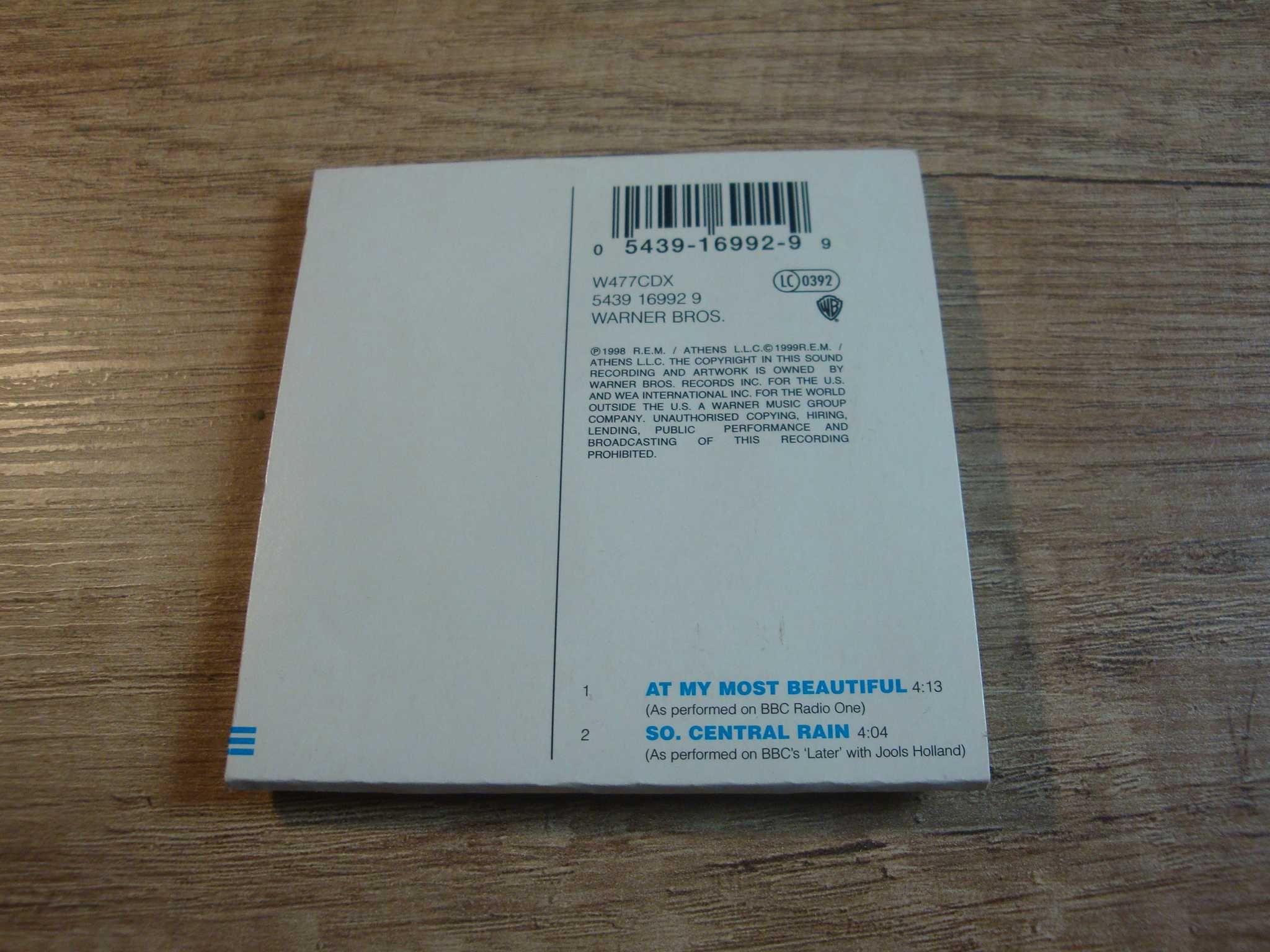 R.E.M. - At My Most Beautiful (Mini CD) Rare!