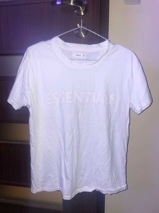 Biały T-shirt M Reserved