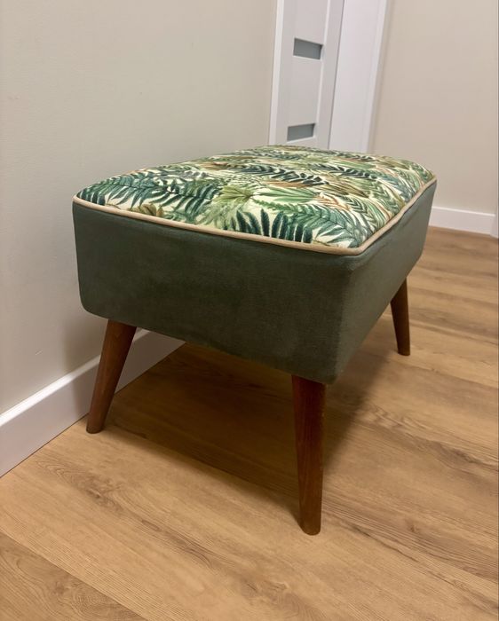 Pufa podnóżek hand made jedyna taka