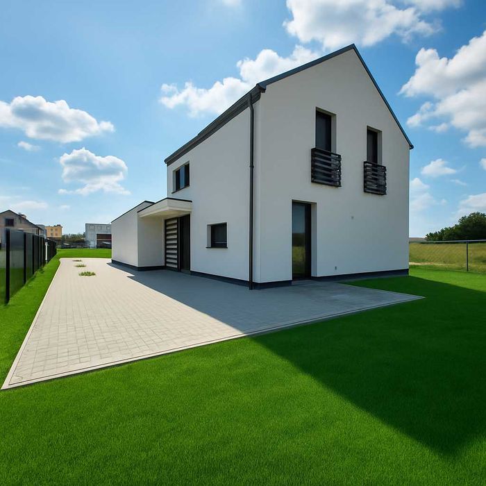 Gotowy Dom Bliźniak z ogrodem - okolice Żwirowej Krotoszyn - Bukówko