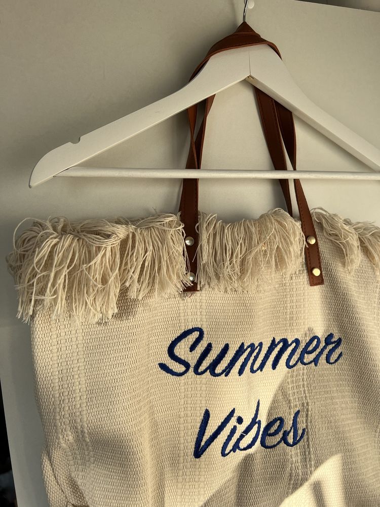 Torba torebka | typu shopper | na plaże - lato | summer Vibes