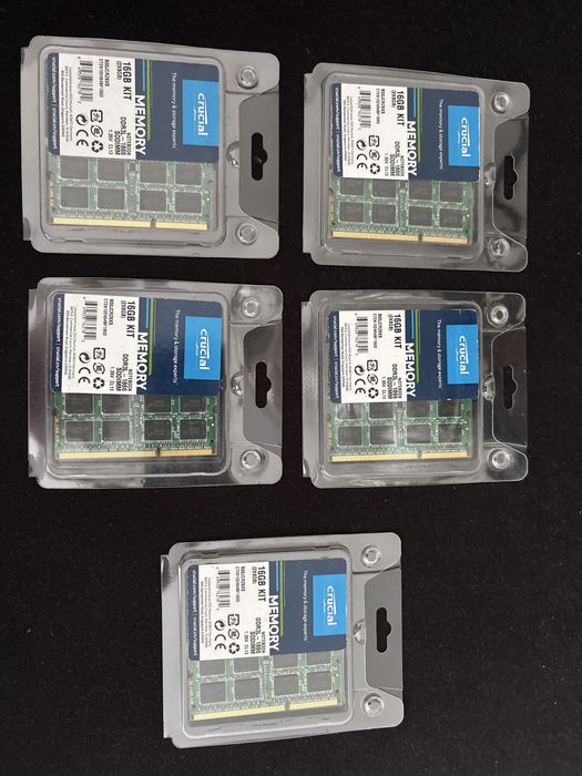 NOWA pamięć RAM do laptopa Crucial 16GB (2x8 GB) DDR3 1866MHz