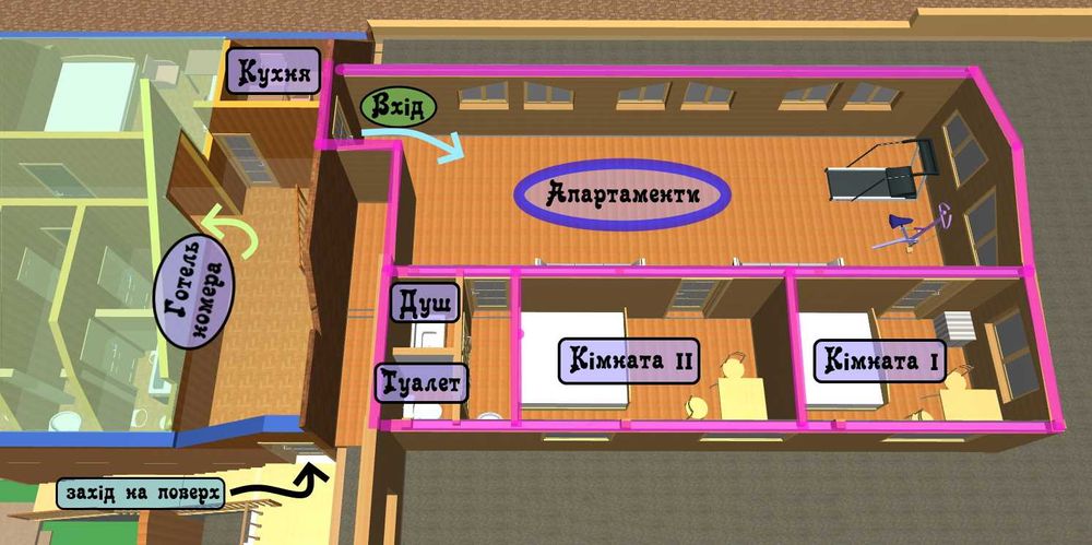 Сімейний еко-комплекс для проведення свят із друзями та родиною