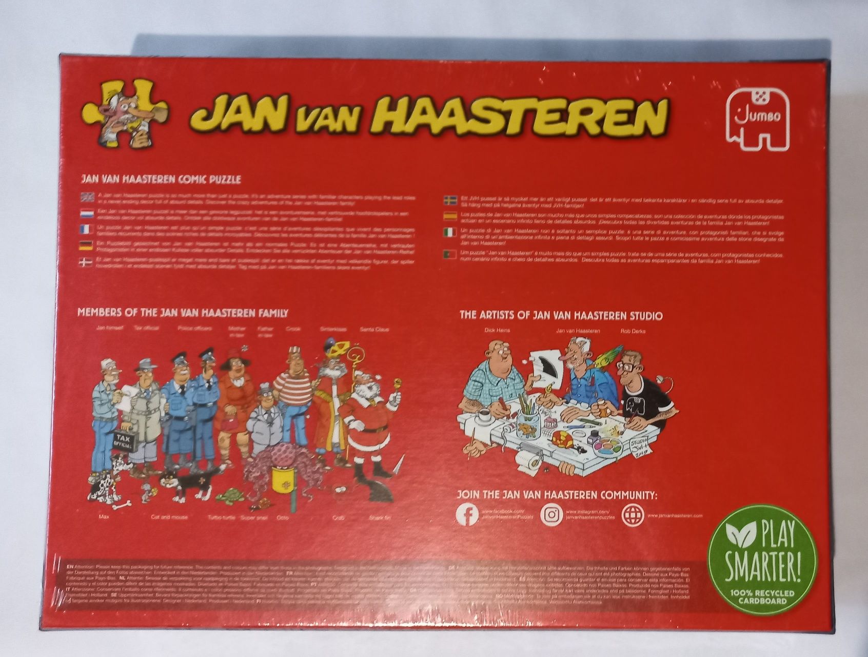 Puzzle 1000 Jan van Haasteren JUMBO Ogród warzywny NOWE