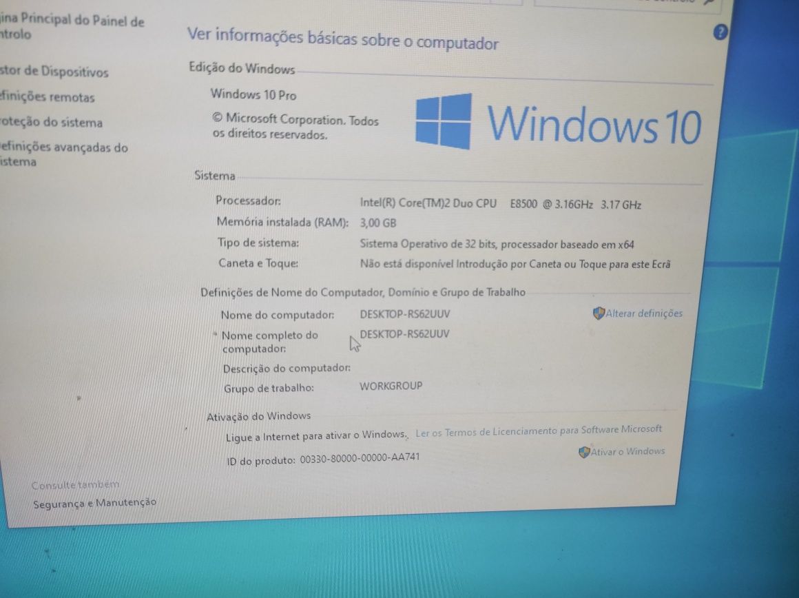 Bundle de PCs  a Funcionar.