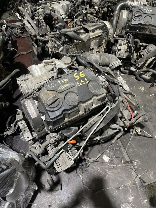 Двигун голий 1.9 TDI BLS мотор Golf Passat Touran Caddy Octavia