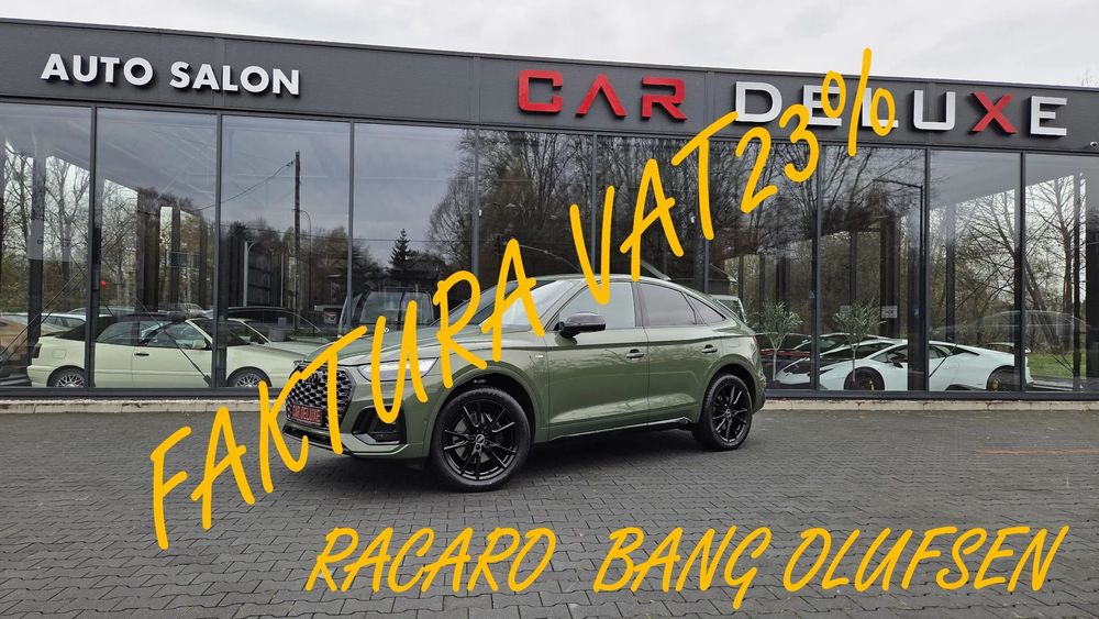 Audi Q5 Sportback FV 23% / QUATTRO / MATRIX / RECARO / KAMERY 360 / Sam Parkuje / Alu 20