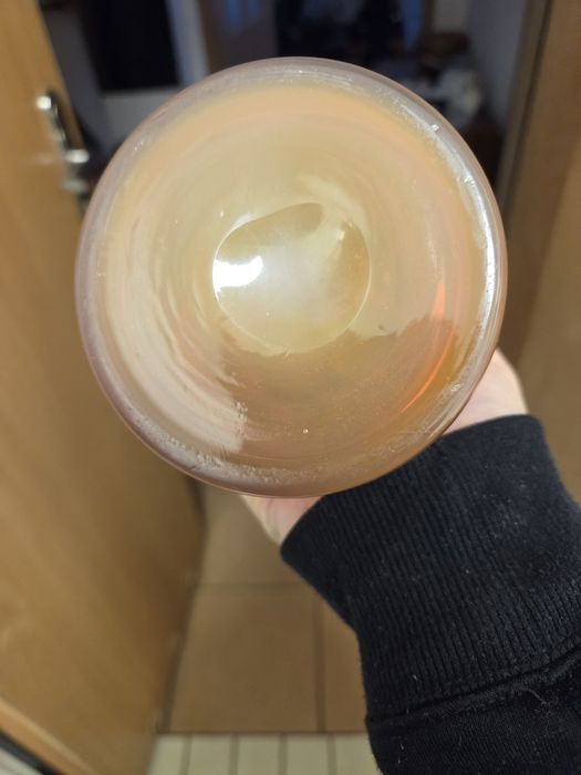 Bałwanek szkło PRL Krawczyka Horbowy Huta Sudety