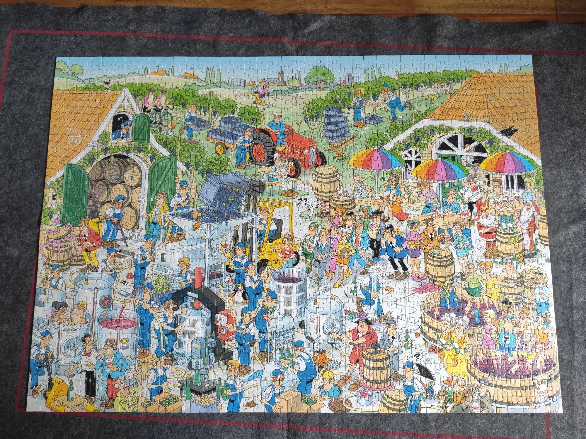 Puzzle Jan van Haasteren Winiarnia