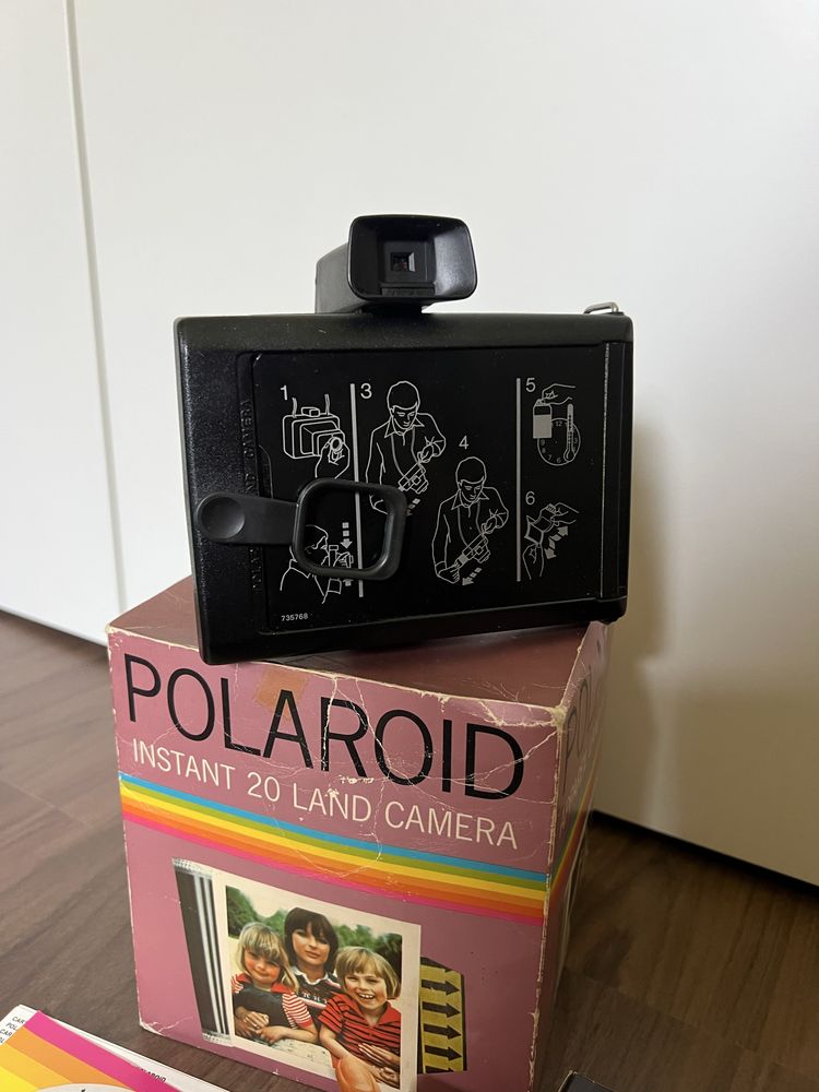 Máquina fotografica instantanea Polaroid instant 20 - Antiga