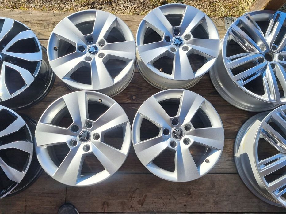 SKODA SUPERB III,VW GOLF 7,TOURAN,SEAT,AUDI alu 6,5x16ET41 5X112 super stan