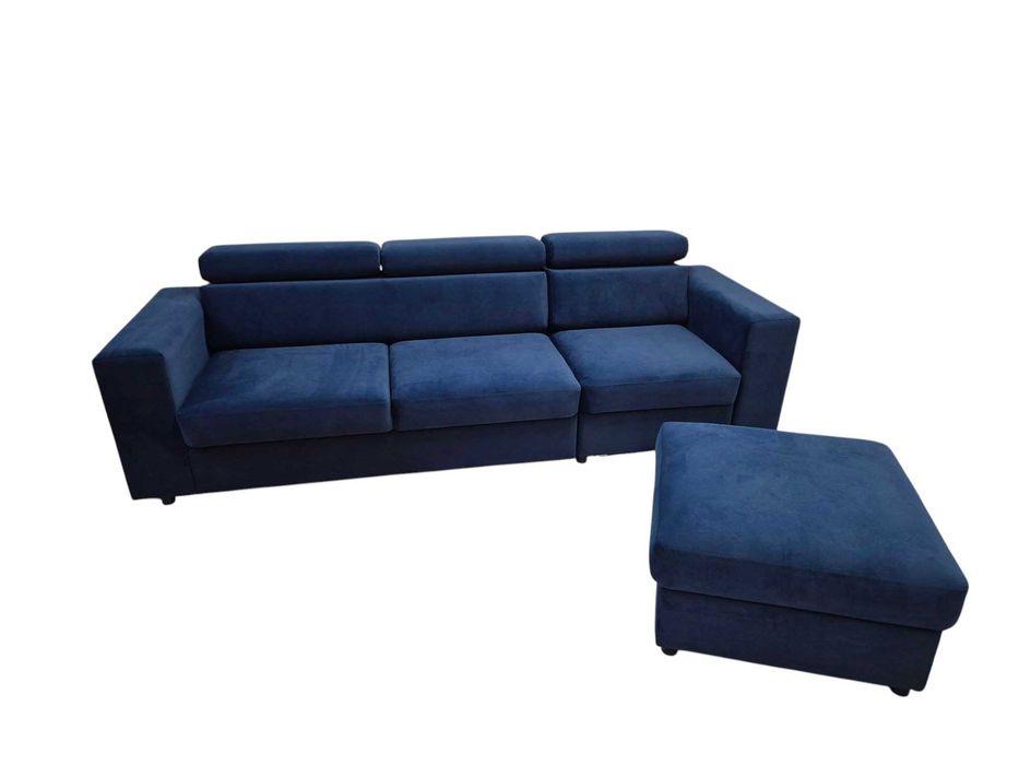 Sofa Kanapa Narożnik  na wymiar z funkcją spania i pojemnikiem