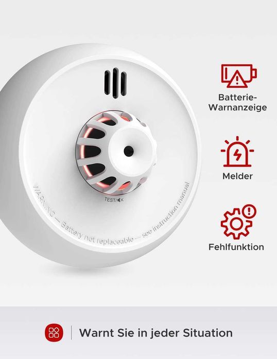 Nowy czujnik wysokiej temperatury / alarm /  X-Sense / XH02-W / !476!