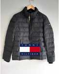 Tommy Hilfiger puchowa kurtka przejściowa pikowana basic