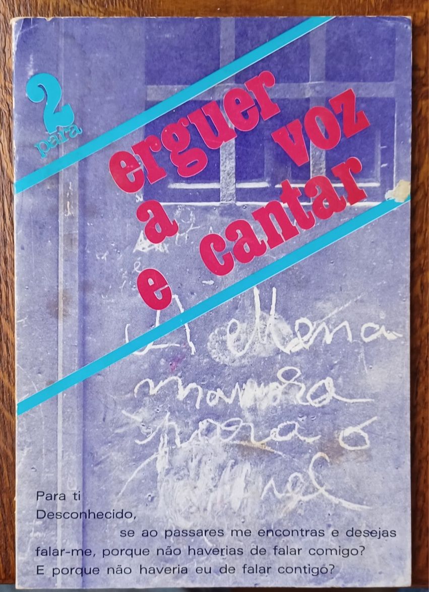 Erguer a voz e cantar, cadernos de poesia
Edição e Coordenação de José