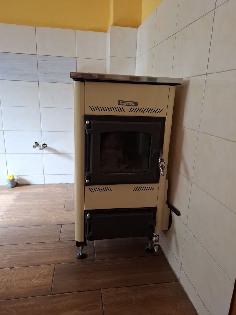 Piec Temy ES10 Beżowy używany 2 lata