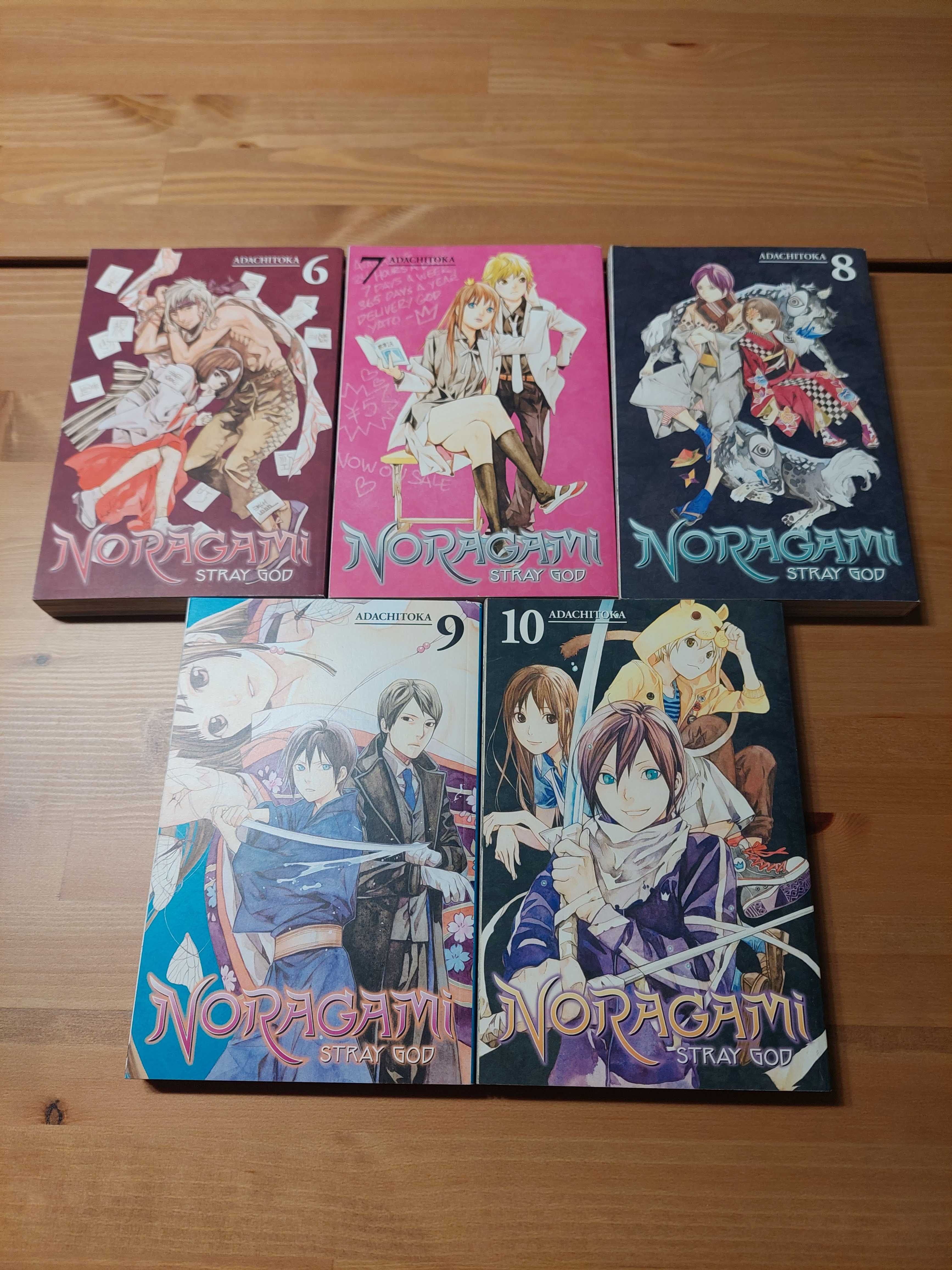 Noragami, vols. 1-15
