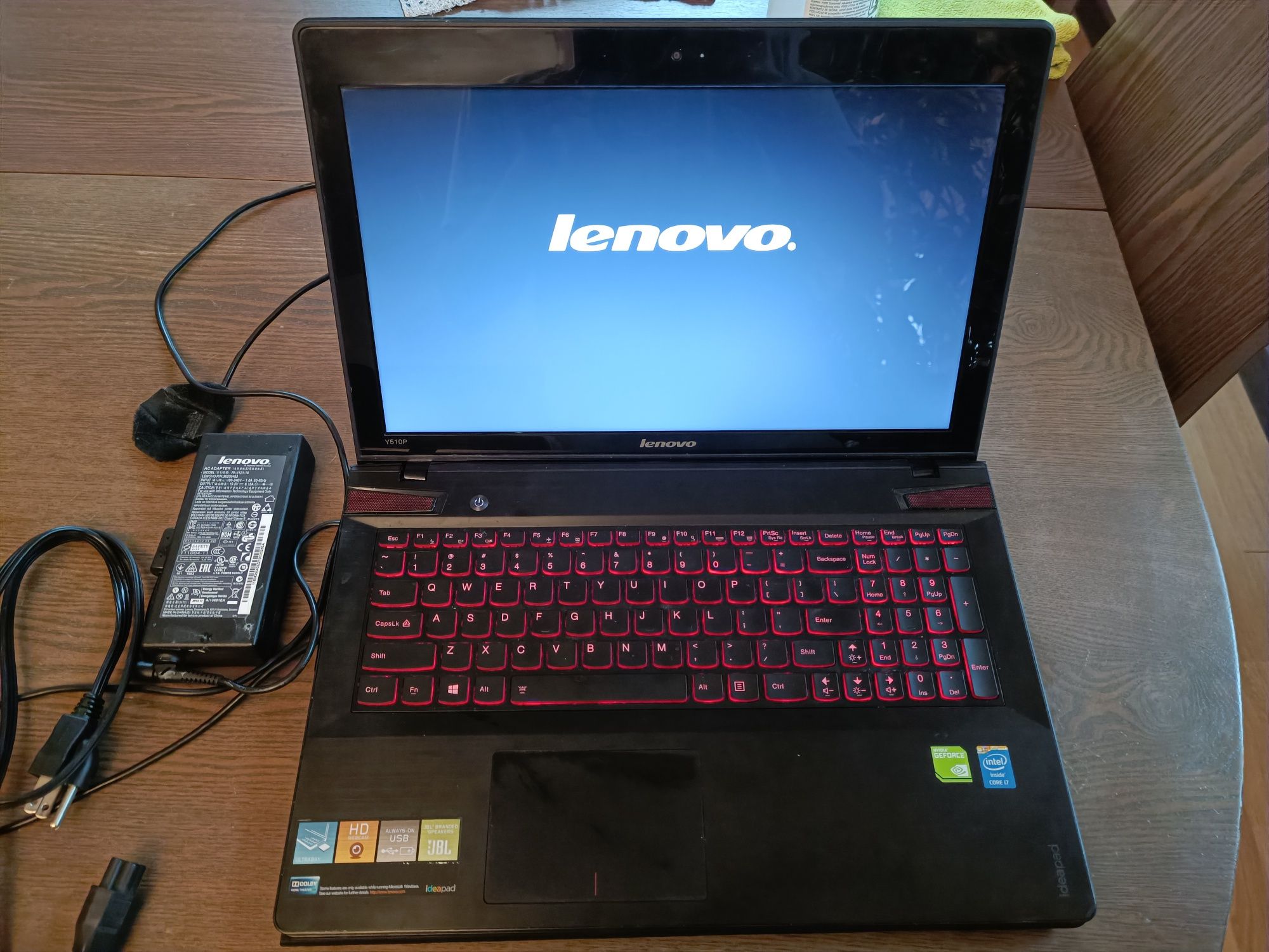 Laptop Gamingowy Lenovo IdeaPad Y510P i7 8GB JBL Win 10