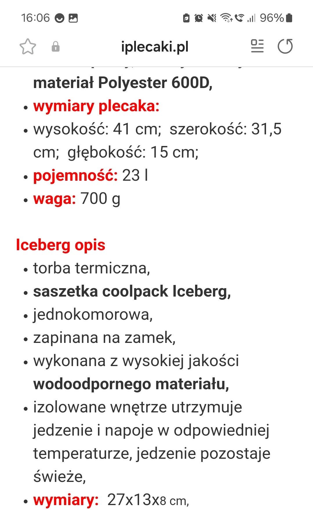 Plecak + worek + śniadaniówka Coolpack