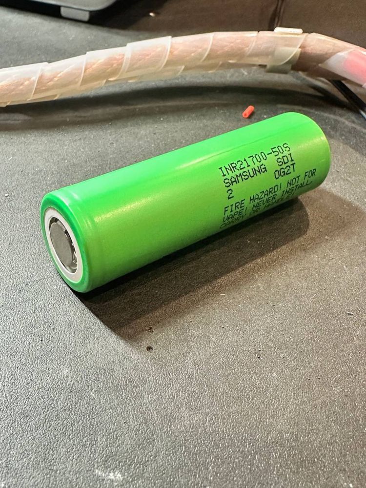 Samsung 50S INR 21700 25A (45А) SDI Li-ion 5000 mAh