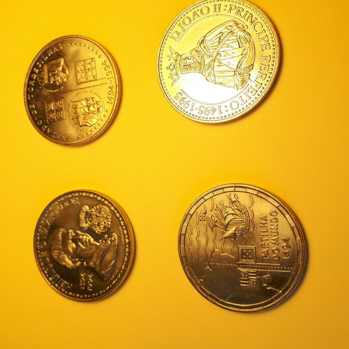 Moedas comemorativas