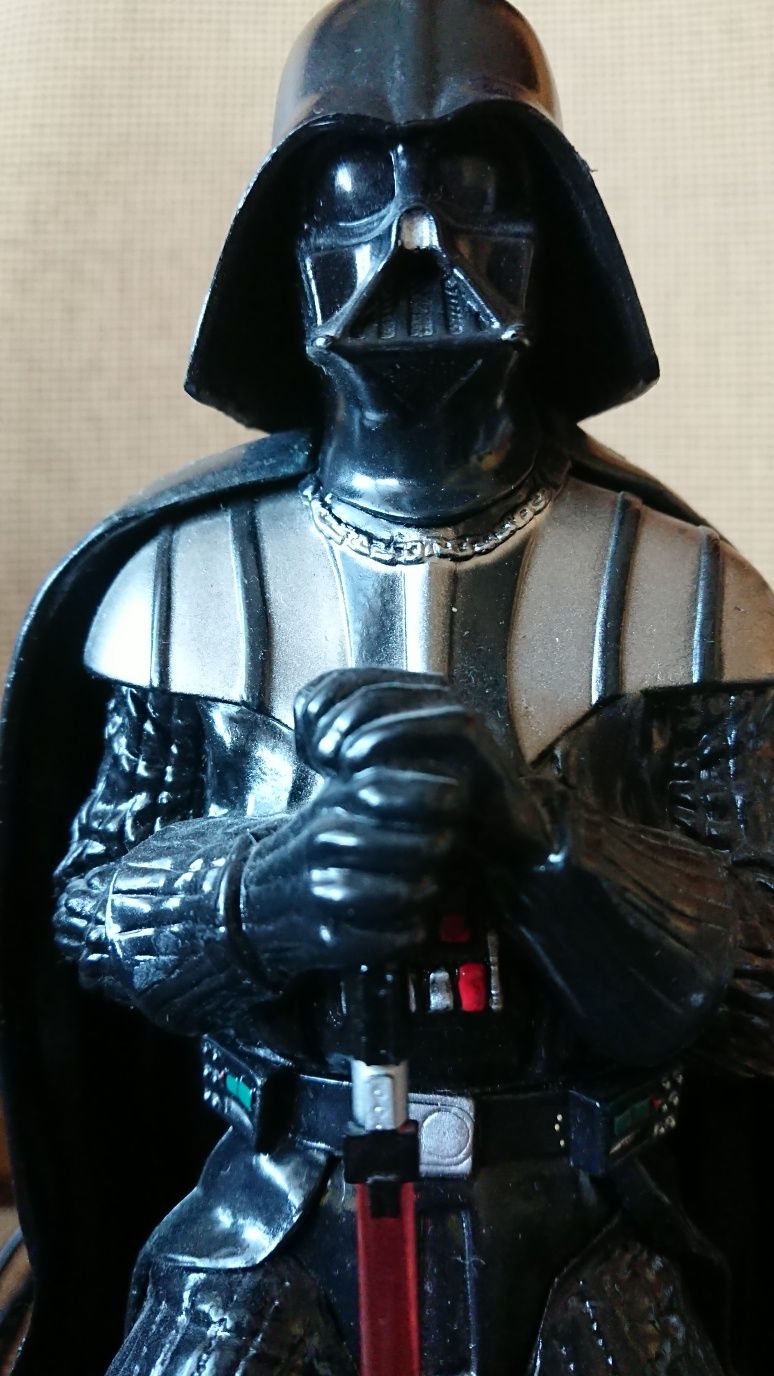 STAR WARS Darth Vader Вейдер большие музыкальные настольные часы радио