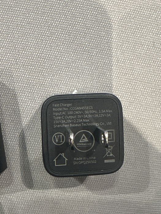 Anker nano 3 30w / 45w Baseus 45w зарядяка USB C GAN