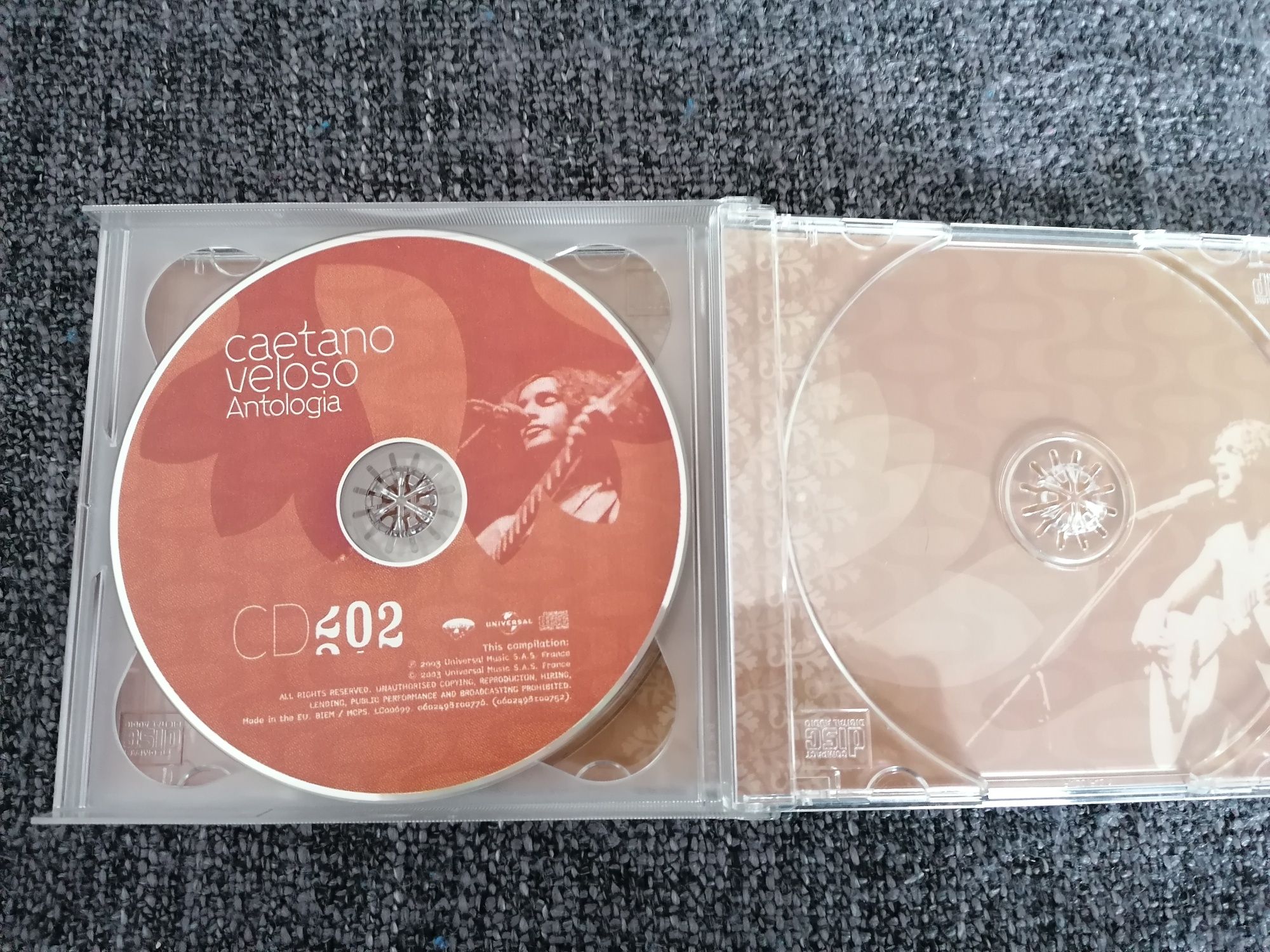 CD DUPLO Caetano Veloso Antologia 67/03