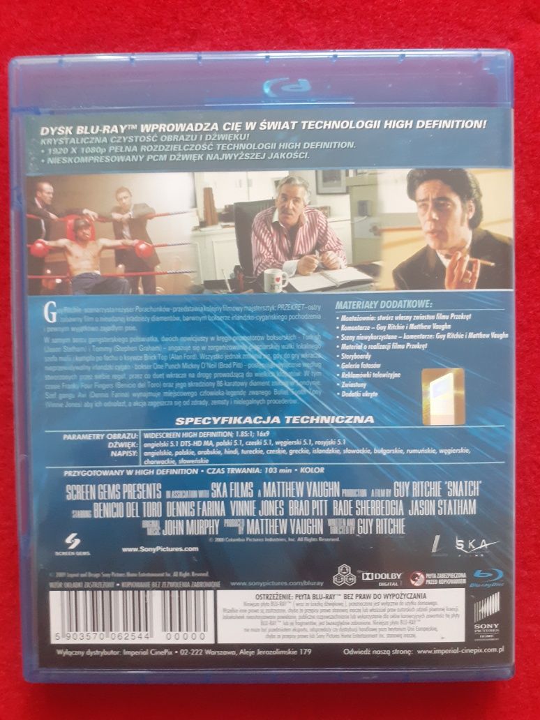 PRZEKRĘT film blu-ray PL