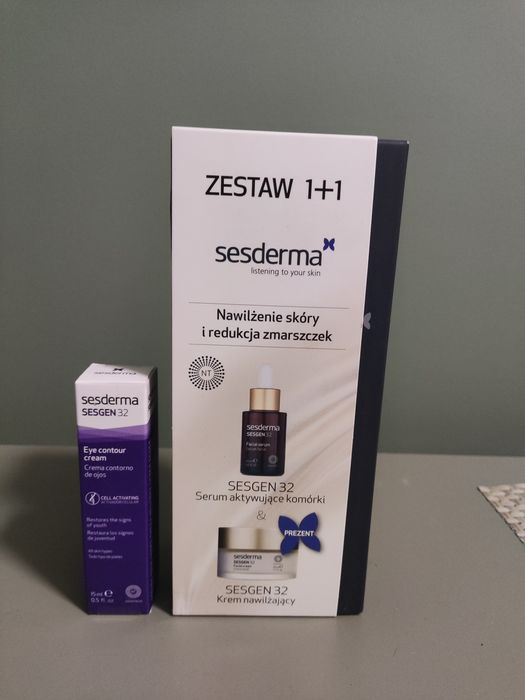 Sesderma Sesgen zestaw + Sesderma krem pod oko Sesgen