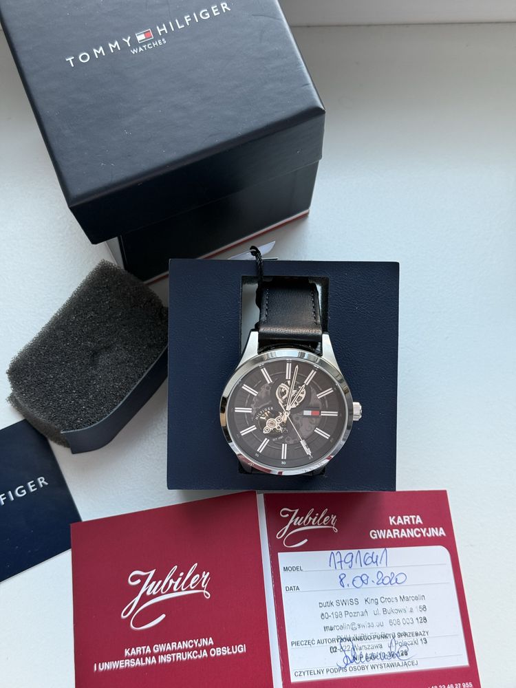 Nowy, Zegarek automat Tommy Hilfiger „Spencer”-nigdy nieużywany !