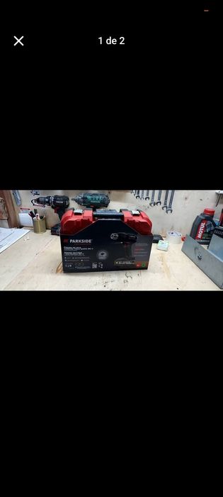 Pistola de calor parkside