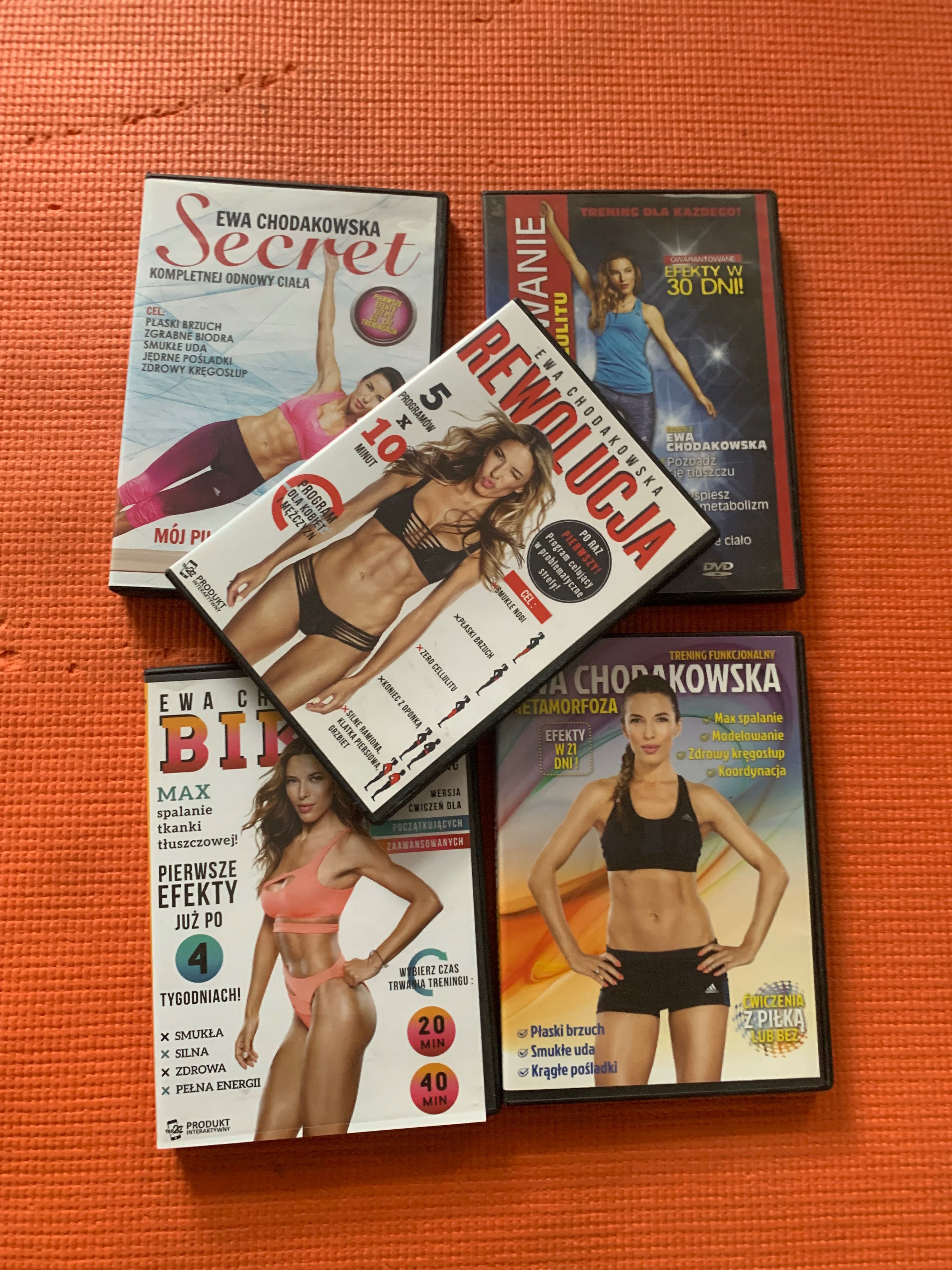 Płyty DVD Ewa Chodakowską treningi