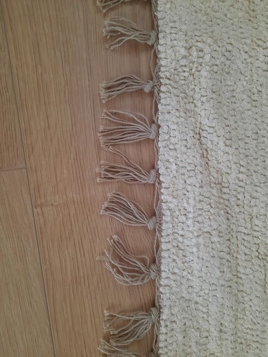 Tapete/ carpete beje claro 200cm x 135cm