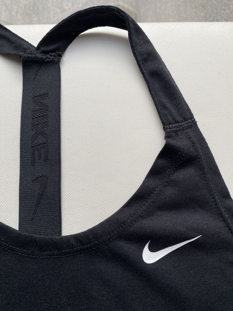 Nike top sportowy czarny XS S