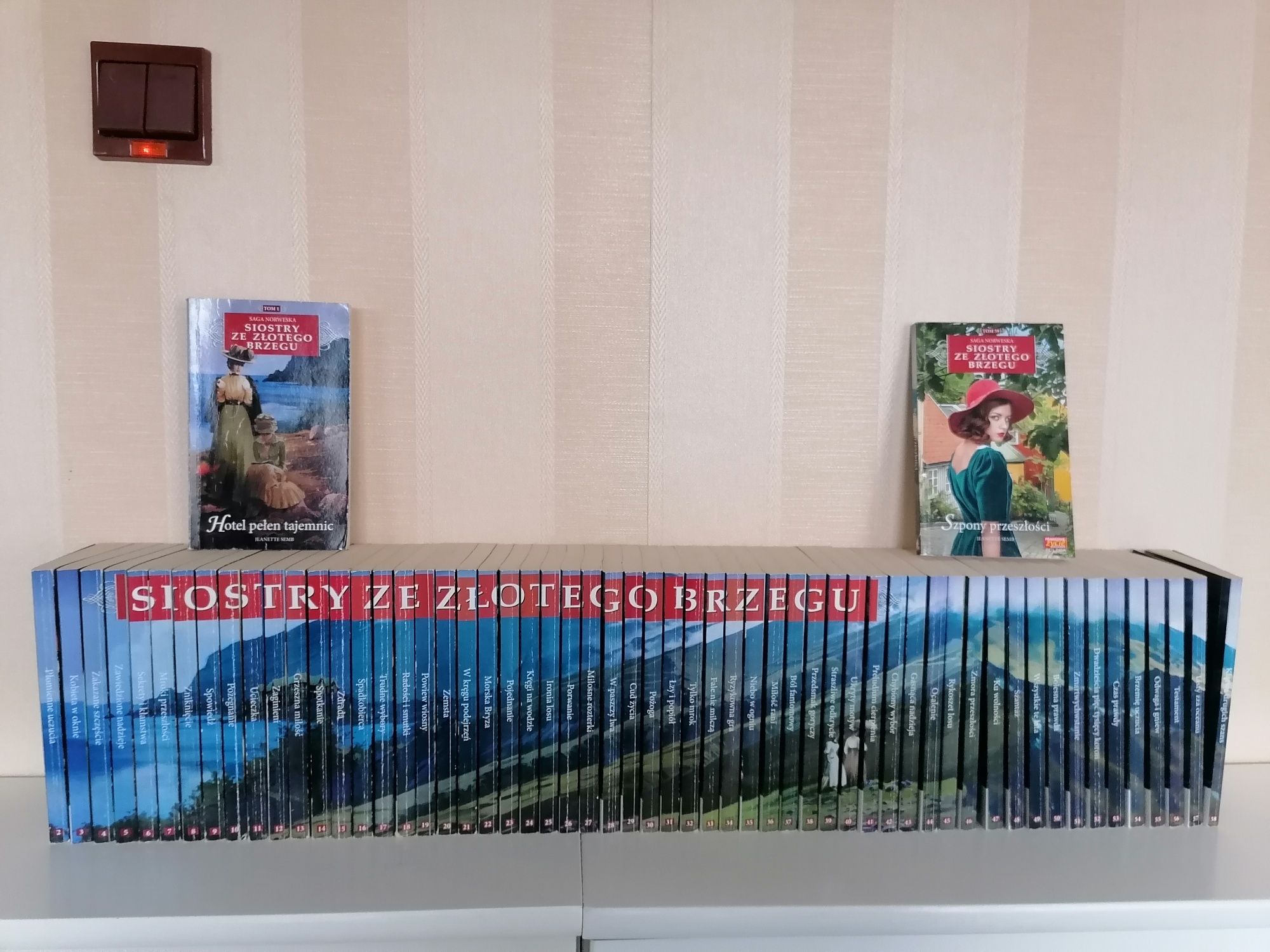 Saga " Siostry ze Złotego Brzegu" - 59 tomów