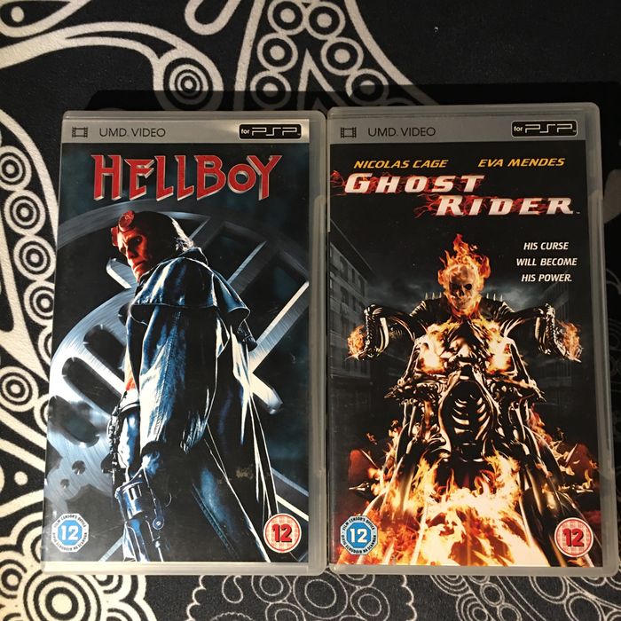 Vários filmes em Sony UMD