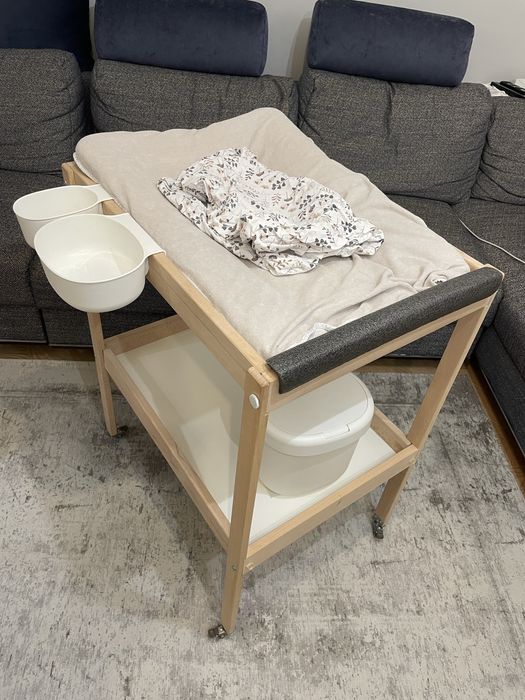 SNIGLAR Ikea przewijak + akcesoria
