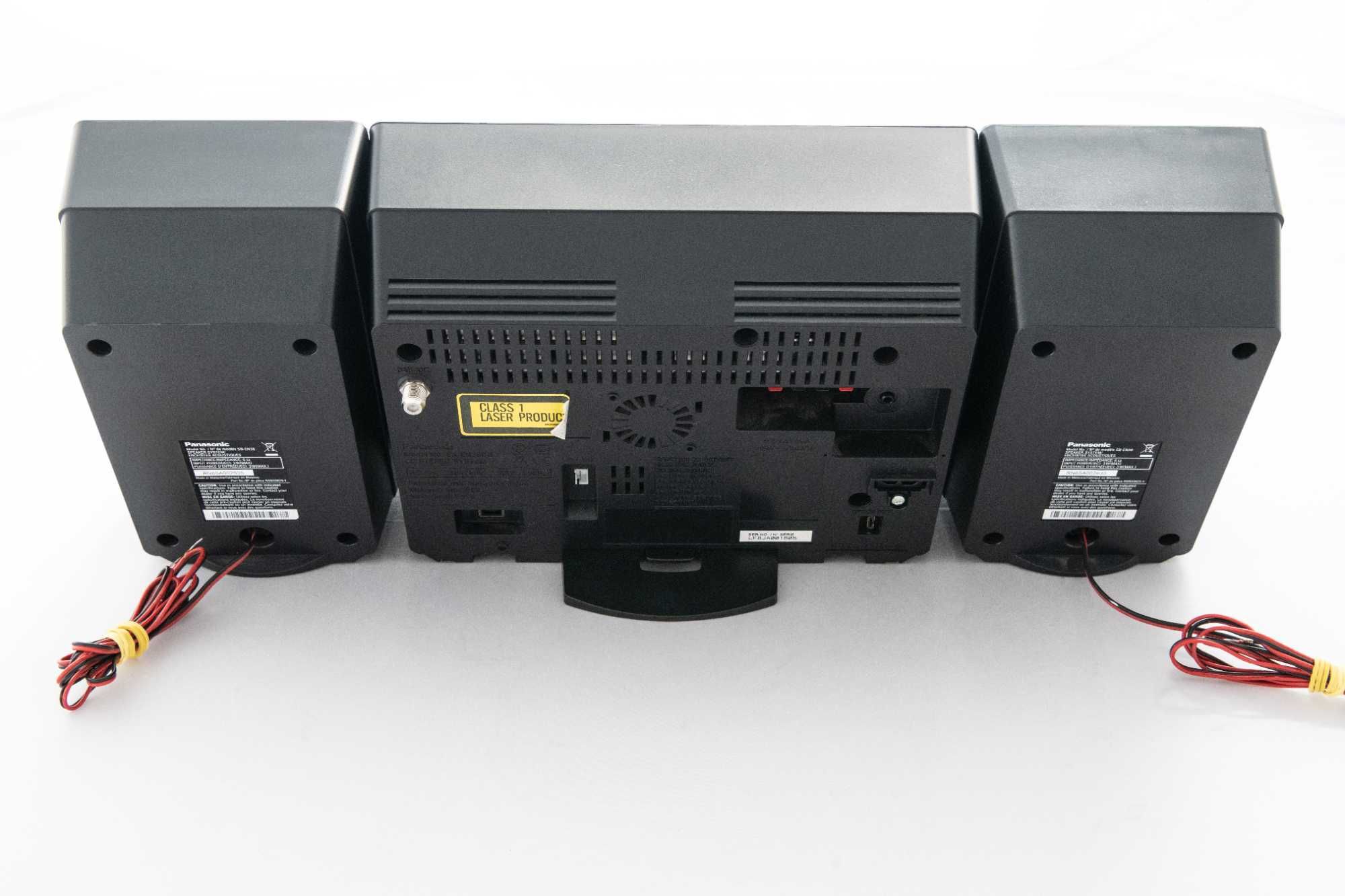Zestaw stereo miniwieża CD Ipod FM DAB Panasonic SA-EN38DB