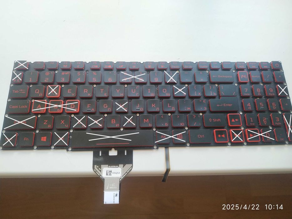 Клавіша клавіатура поштучно Acer Nitro 5 та Asus K570