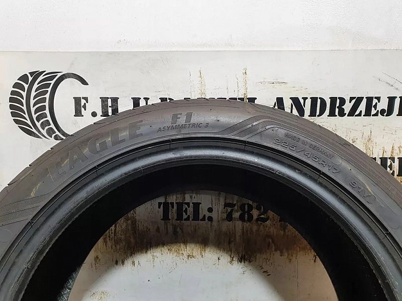 Goodyear Eagle F1/225/45/17/91y 2018r 7,4mm (1217)