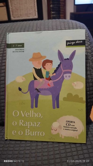 Histórias de Encantar - conjunto de 5 livros (sem CD)