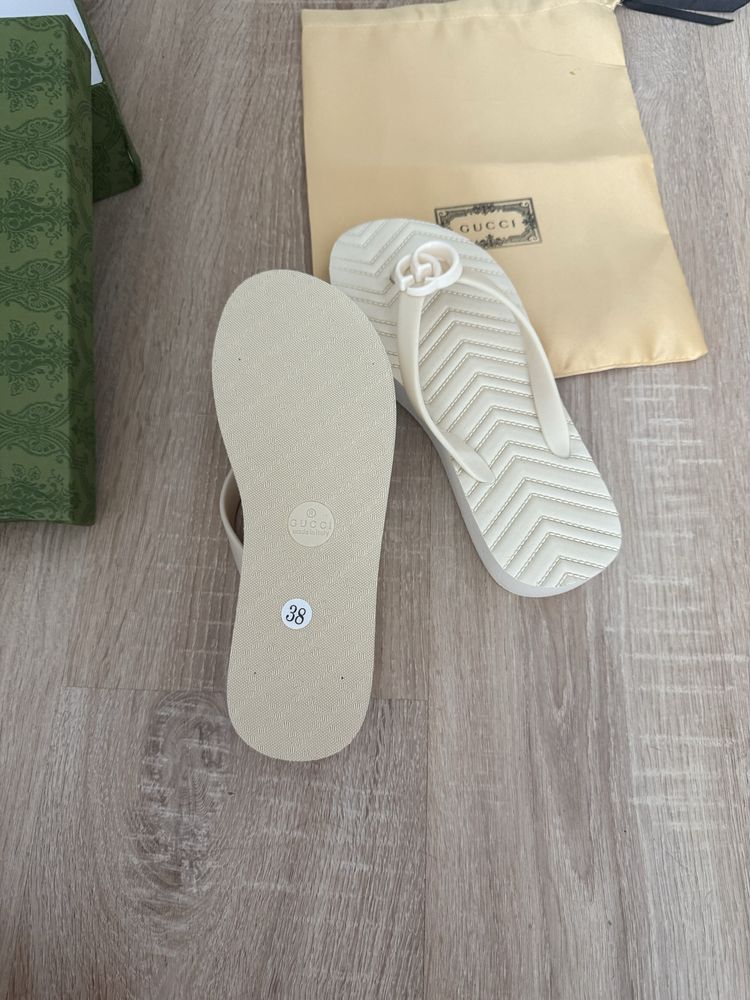 Klapki GG Japonki Sandały Gucci Lato