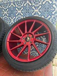 Vendo jantes r22 5x112 com pneus novos