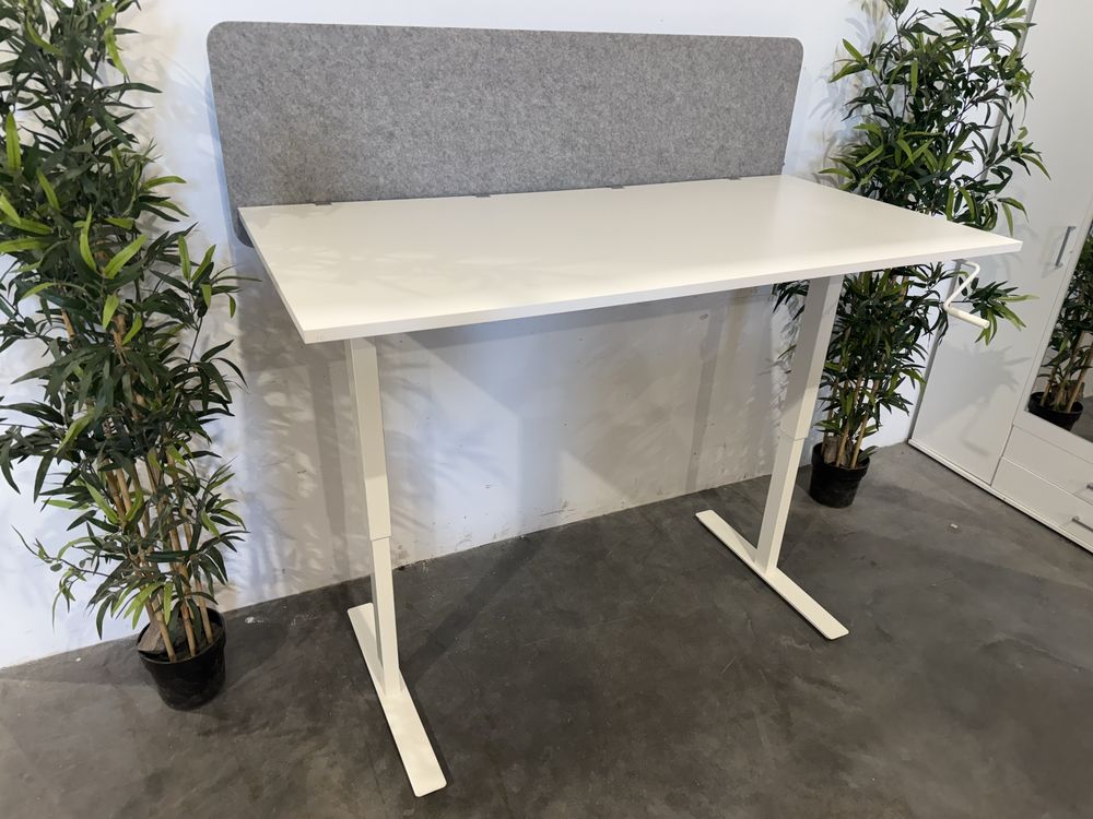 Fajne regulowane biurko Ikea Skarsta 160x80 super stan wysyłka