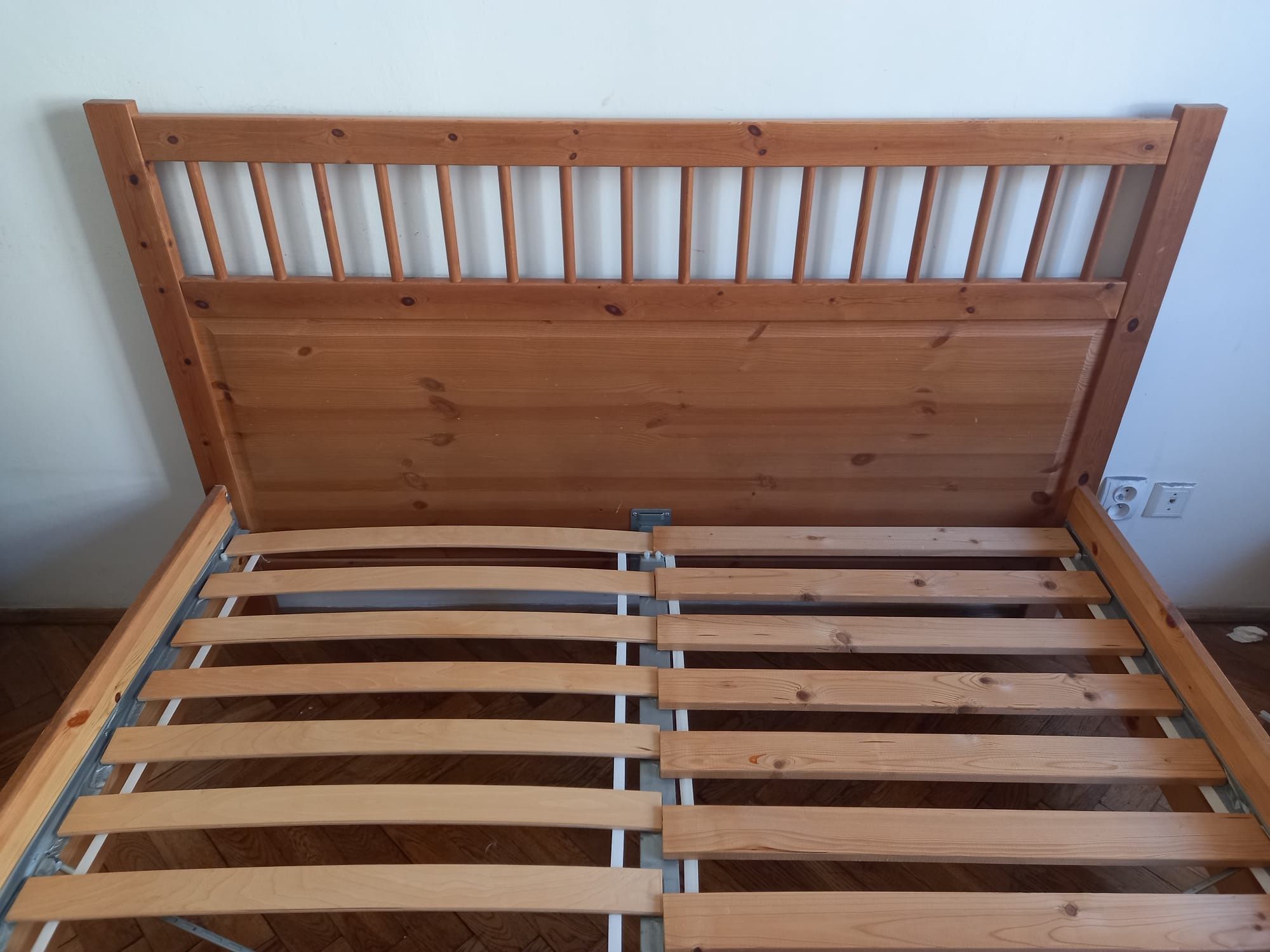 Łóżko IKEA Hemnes 160x200 lista sosna patyna Stary Model solidne