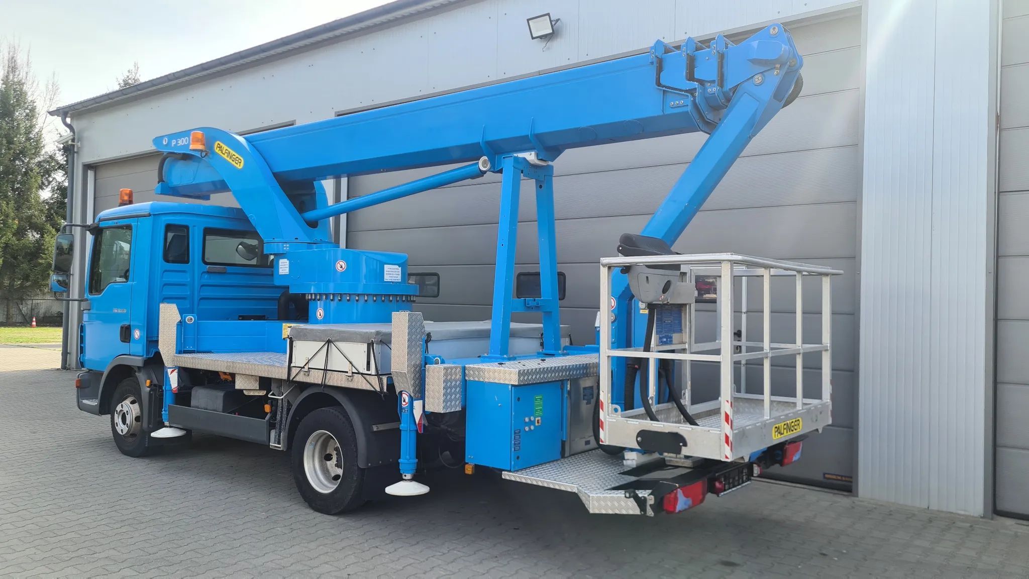 MAN TGL 8.150 - 30 m PALFINGER P 300 KS Podnośnik koszowy ZWYŻKA WUMAG WT 300 Ruthmann Multitel GSR UDT Bronto